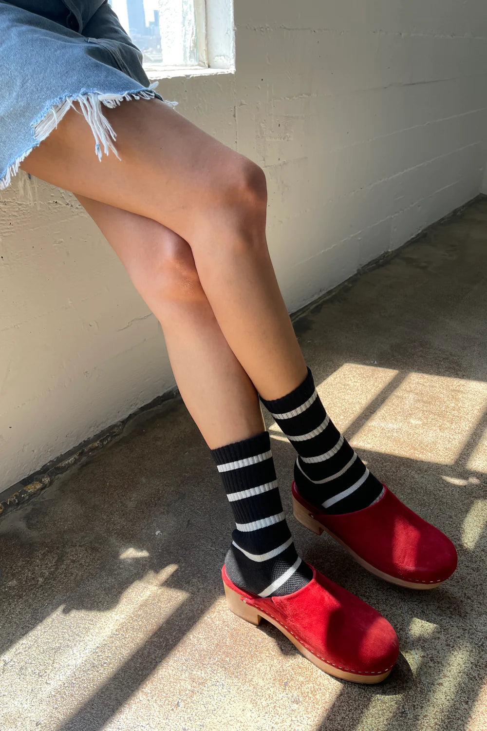 Striped Boyfriend Sock | Multiple Colors