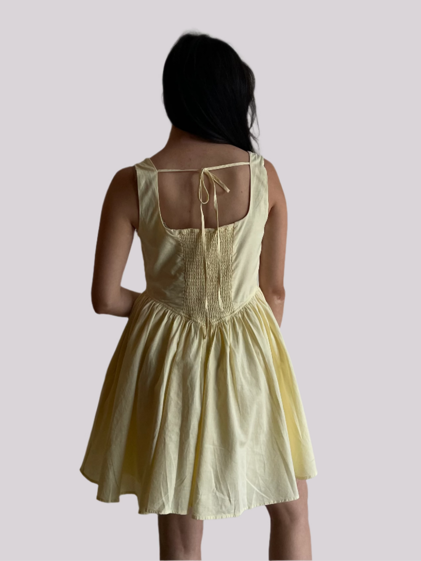 Linen Flared Dress