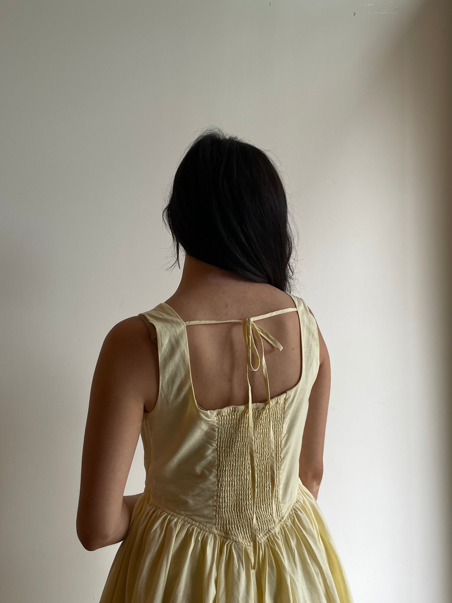 Linen Flared Dress