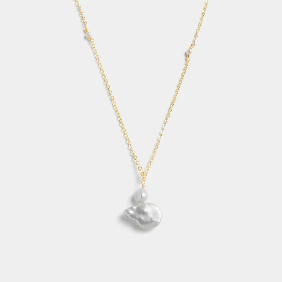 Twins Pearl Necklace