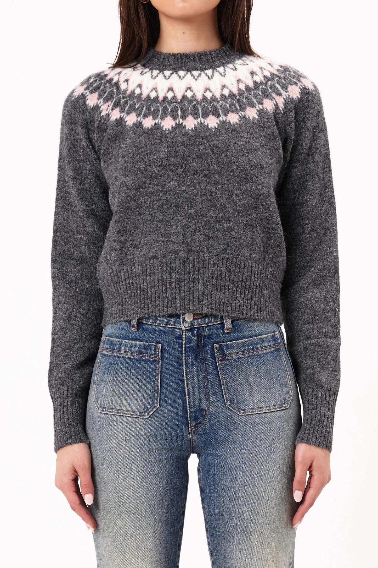 Fair Isle Knit Sweater