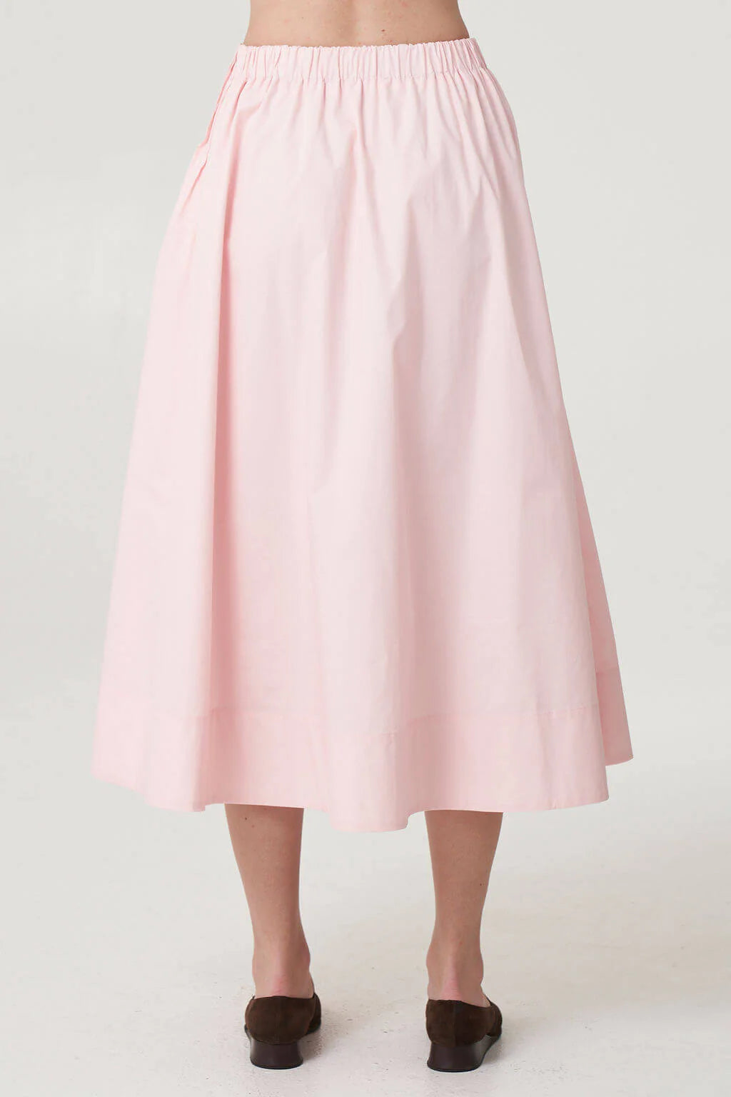Uni Pleated Midi Skirt