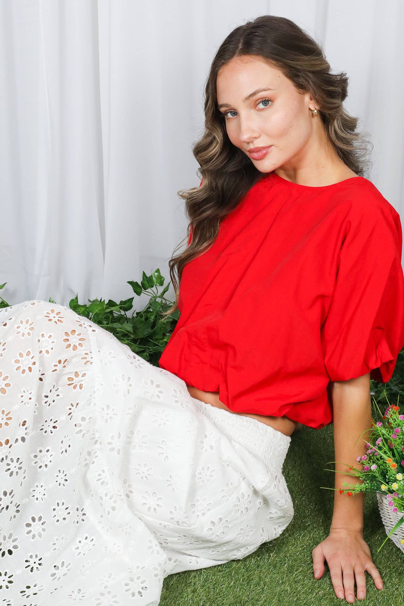 Jessica Bubble Blouse
