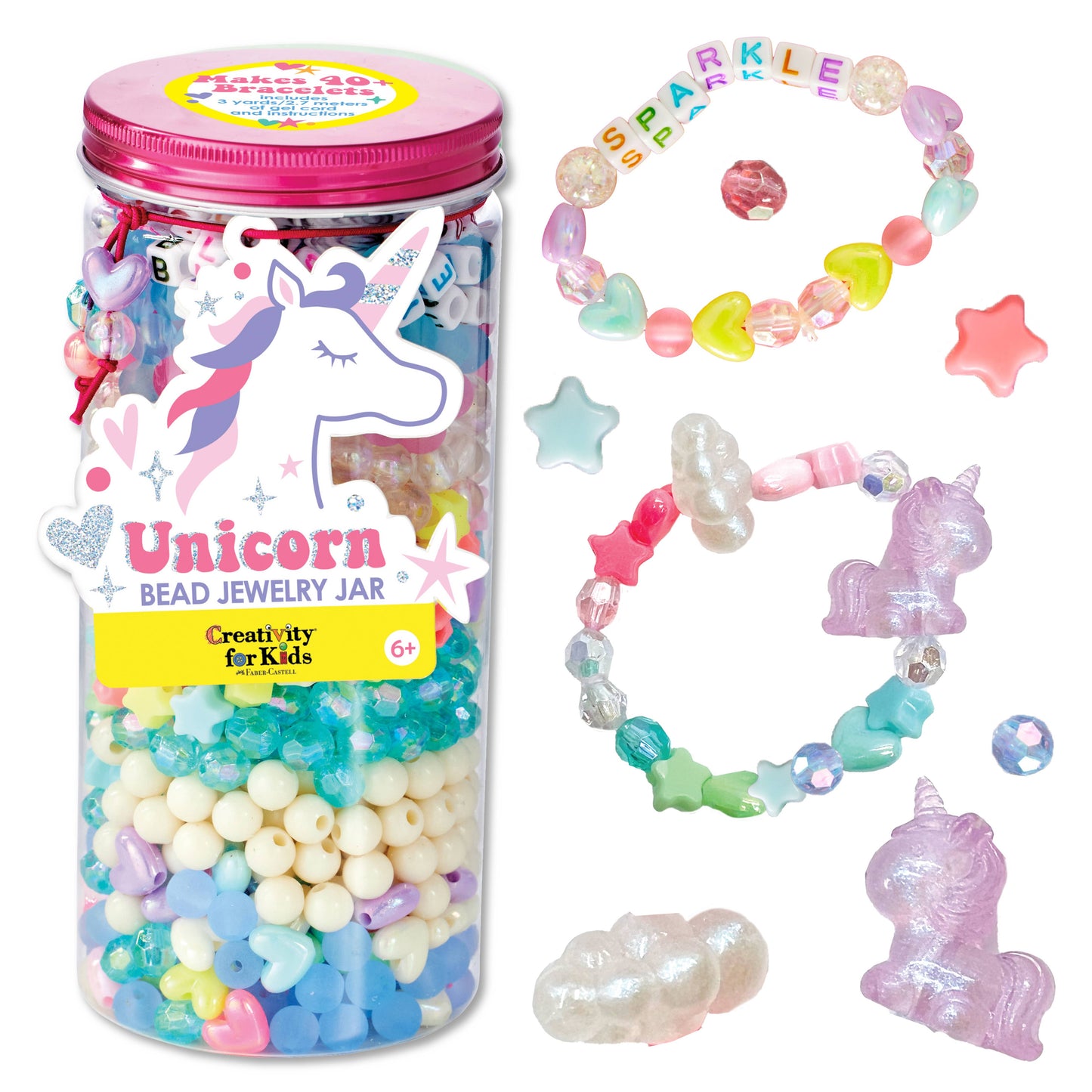 Unicorn Bead Jewelry: DIY Bracelet Craft Kit