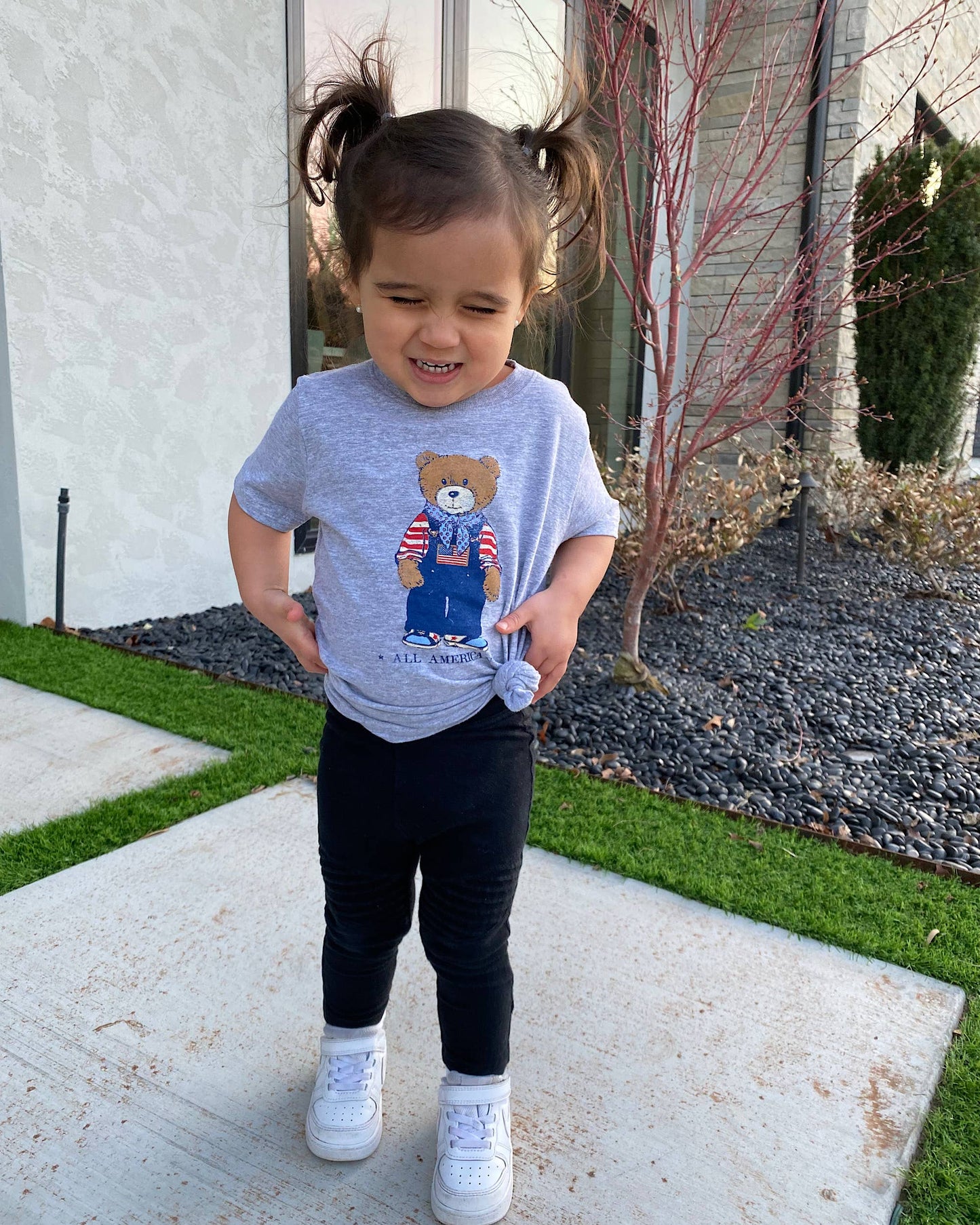 All American Bear Tee