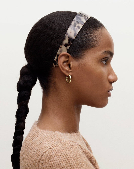 Petite Wavy Hoops | Silver