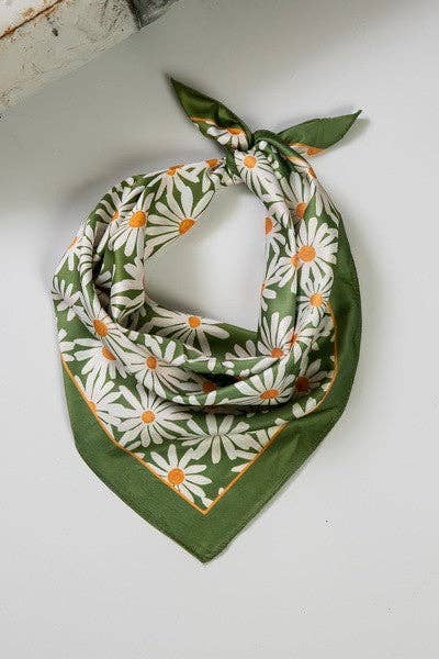 Daisy Bandana Scarf