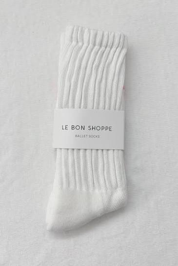 Ballet Socks | White