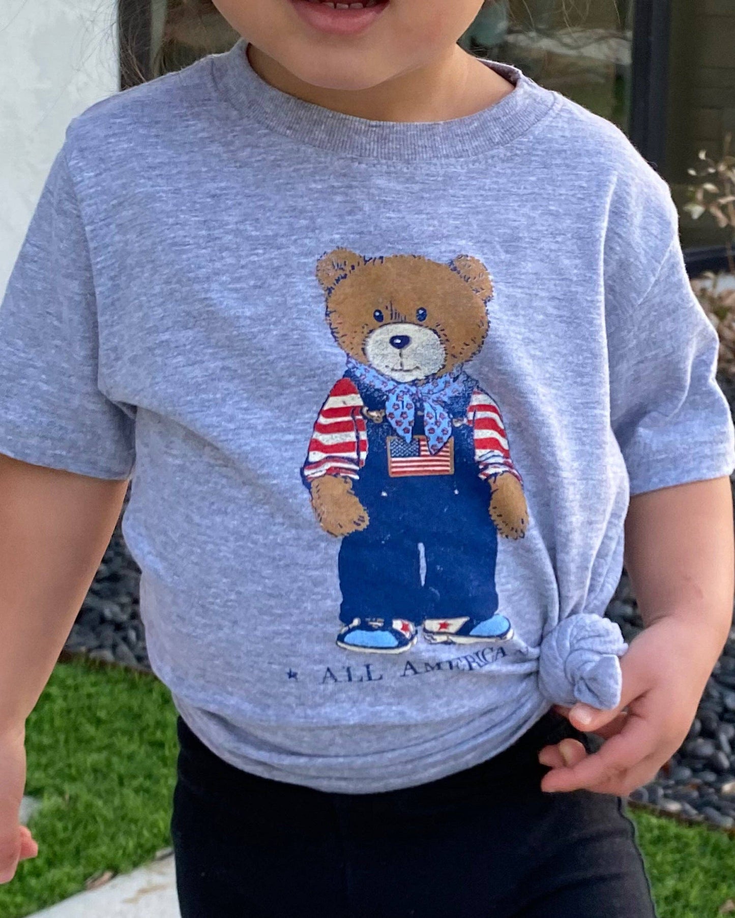 All American Bear Tee