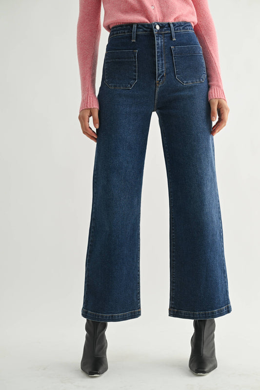 Wide Leg Sailor Jeans