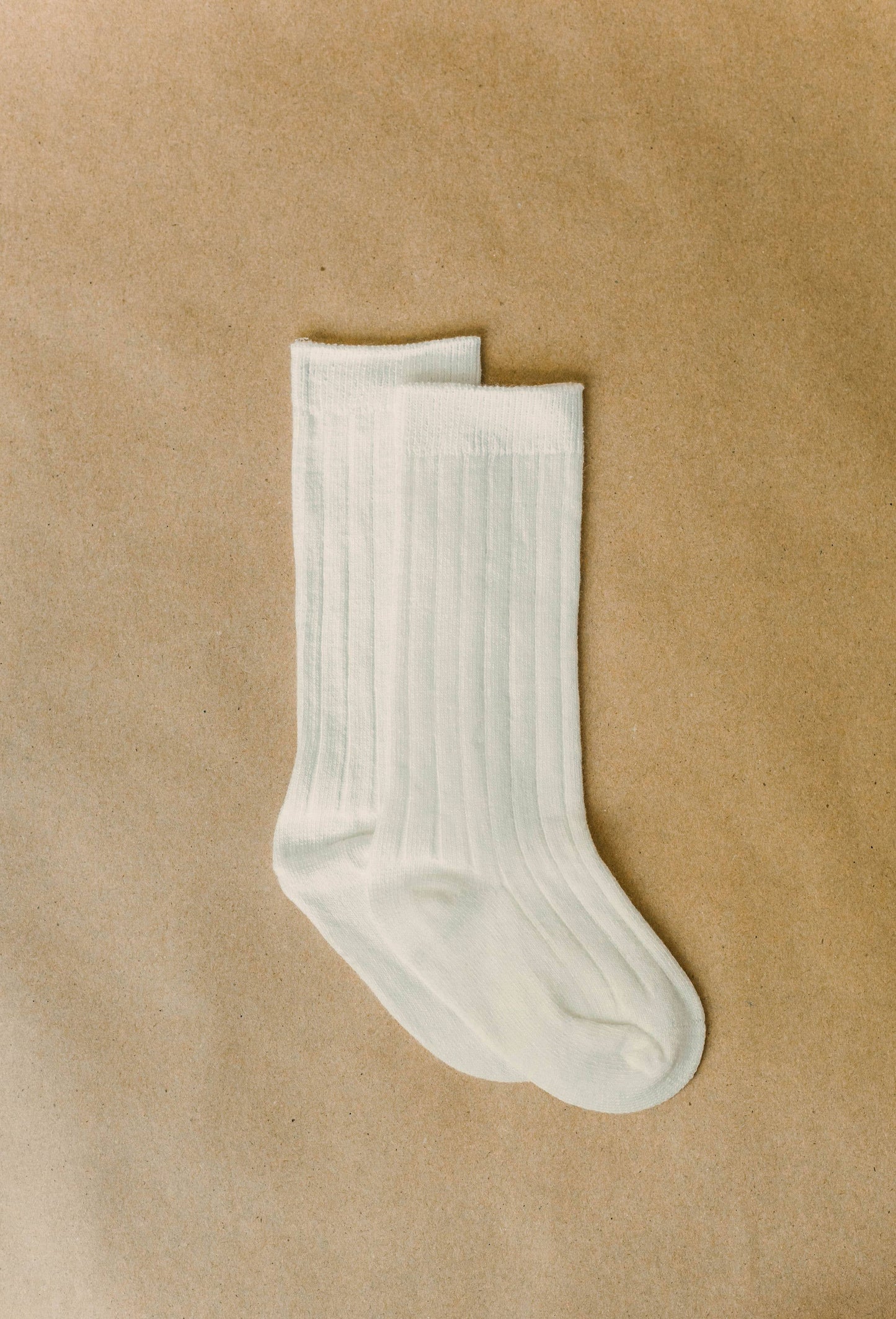 Ribbed Knee High Socks