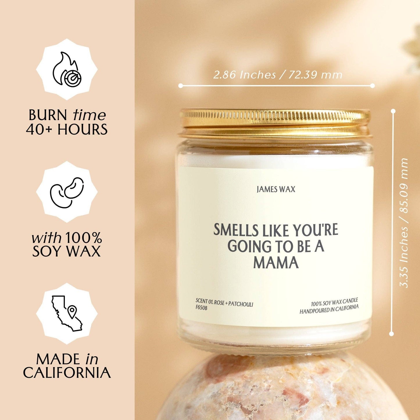 New Mom Gift: Smells Like You're Going To Be A Mama