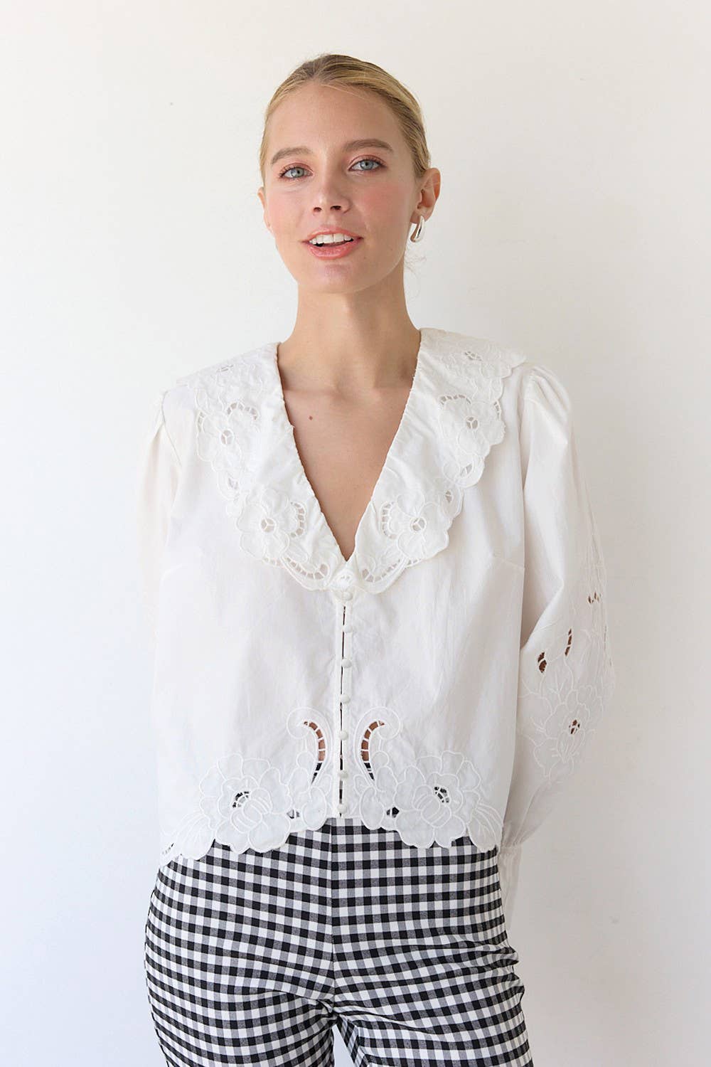 Madelyn Embroidered Top