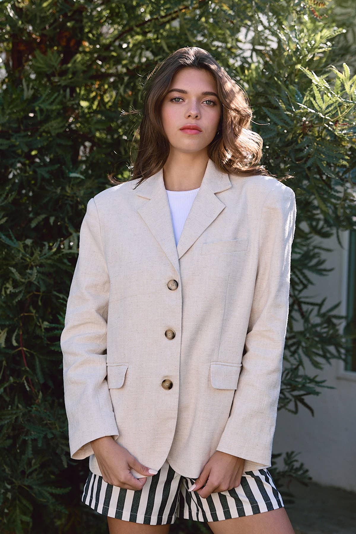 Jamie Linen Blazer