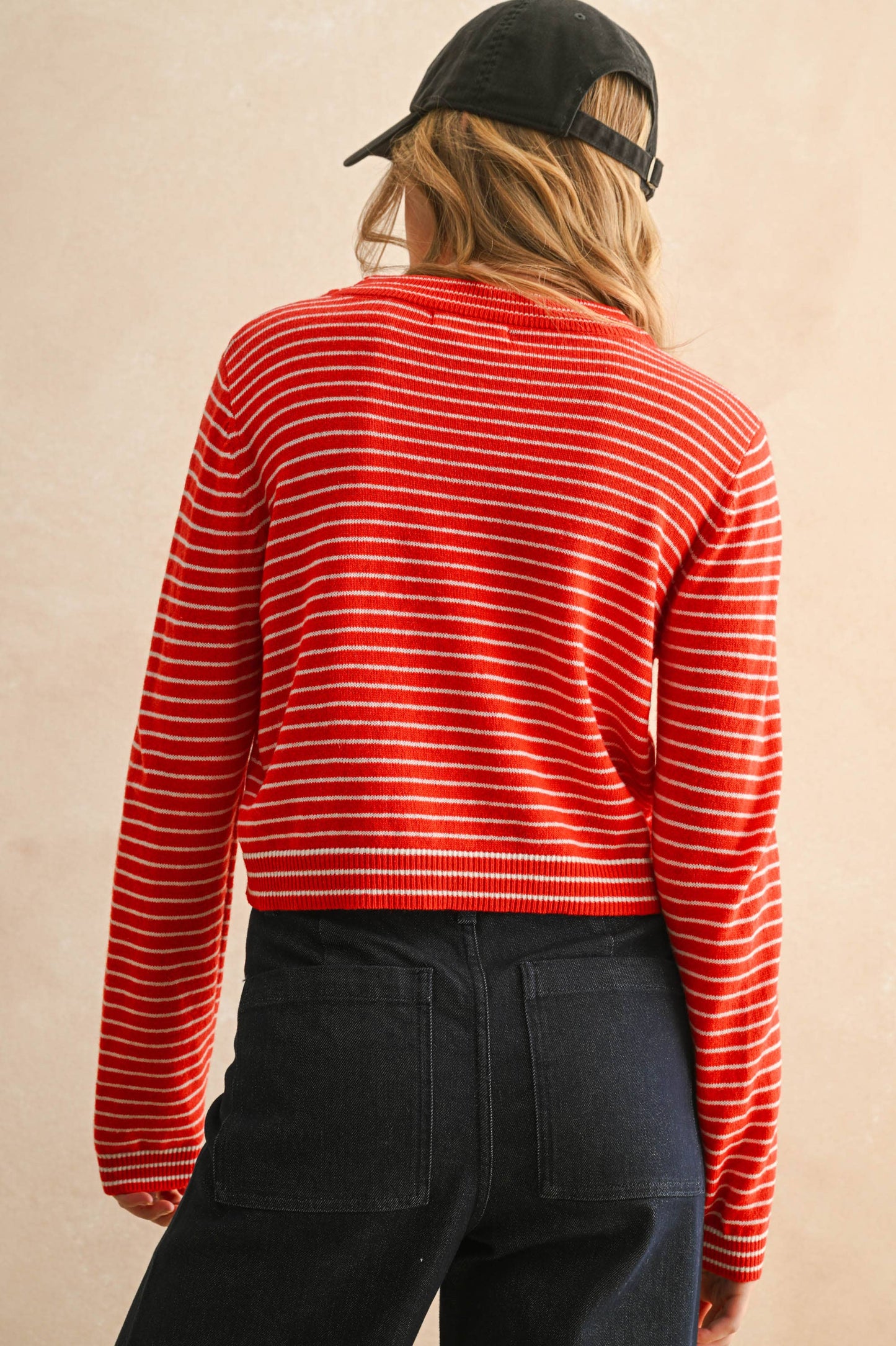 Stripe Sweater Top | Multiple Colors