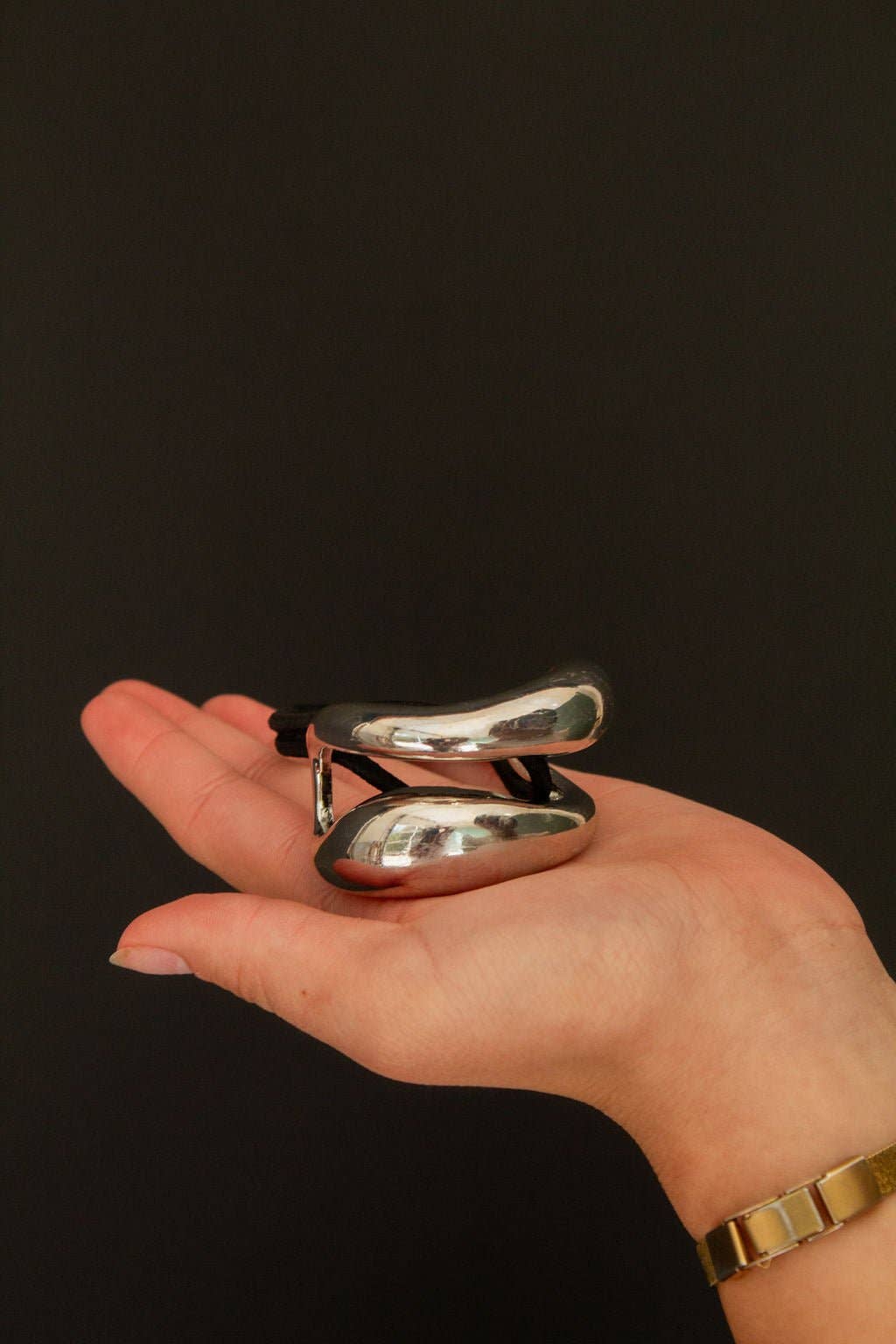Abstract Ponytail Cuff