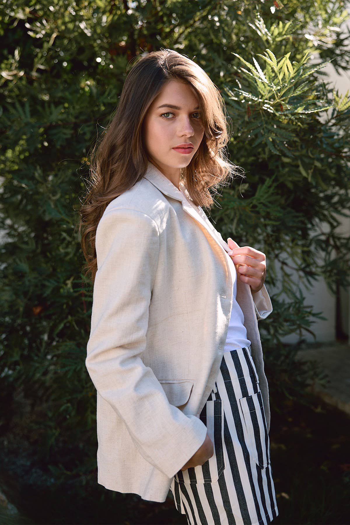 Jamie Linen Blazer