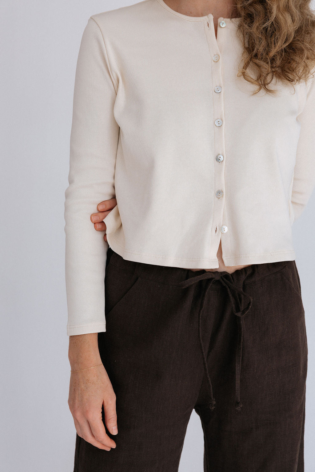 Jane Cardigan | Ivory