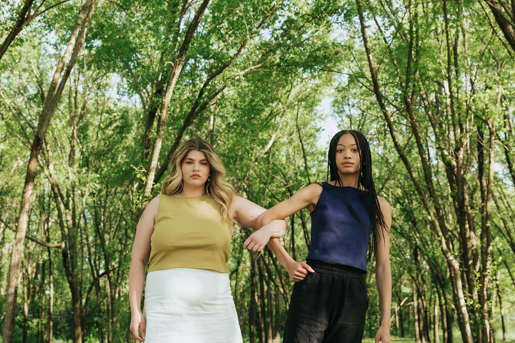 Ruth Boatneck Tank | Navy