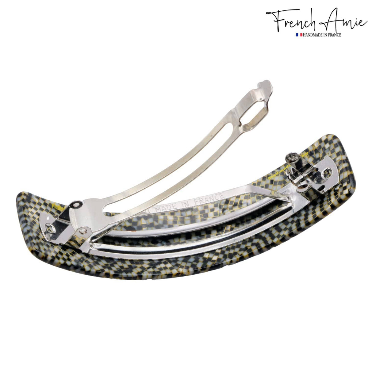 French Amie Curved Hair Barrette