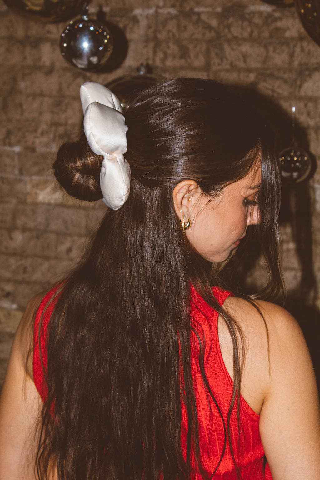 SnowBall Scrunchie