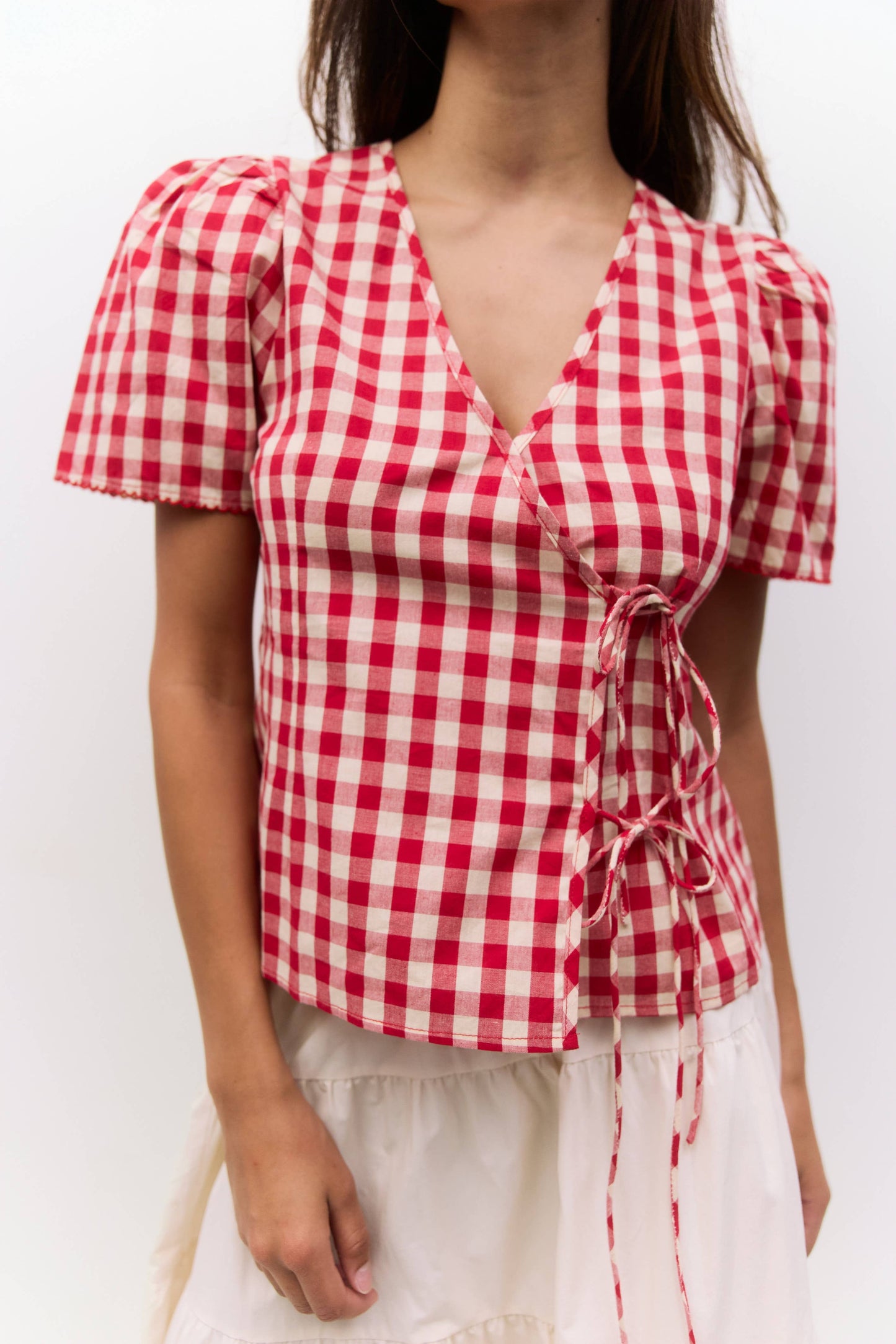 Bridget Tie Front Top