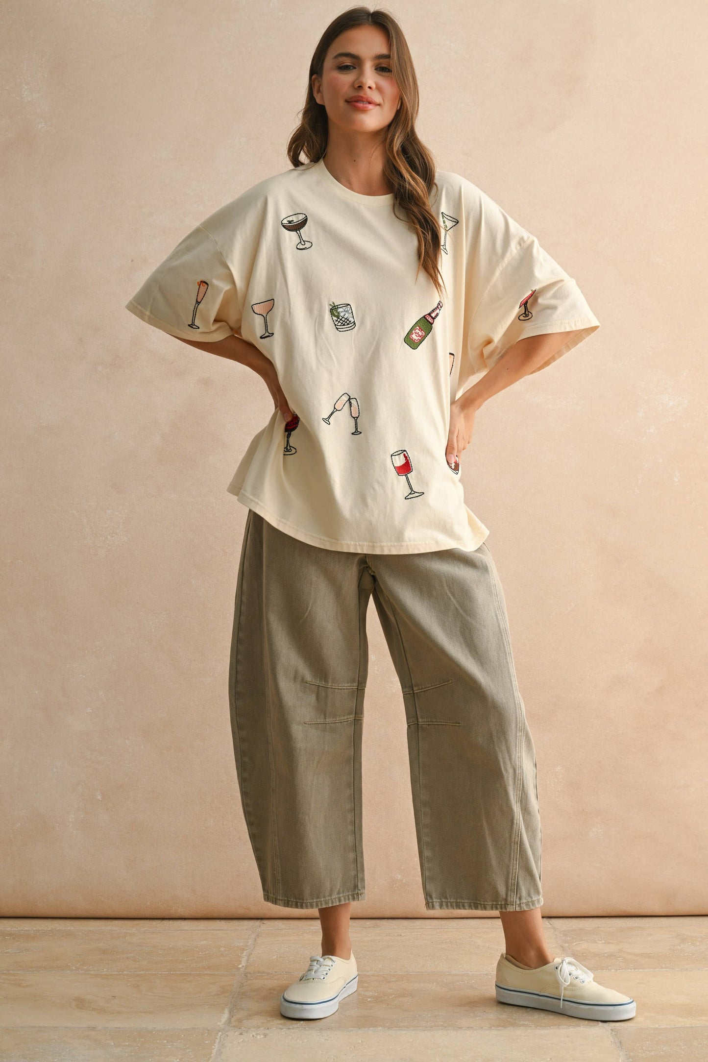 Callie Embroidered T-Shirt