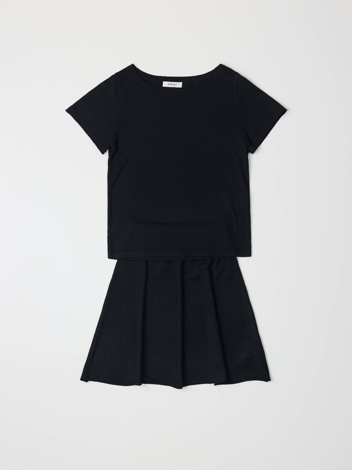 Knit Heather Skater Skirt