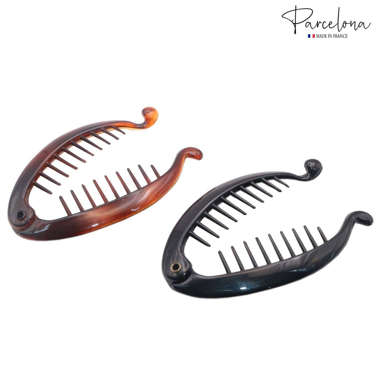Mini Banana Hair Clips (2 Pcs)