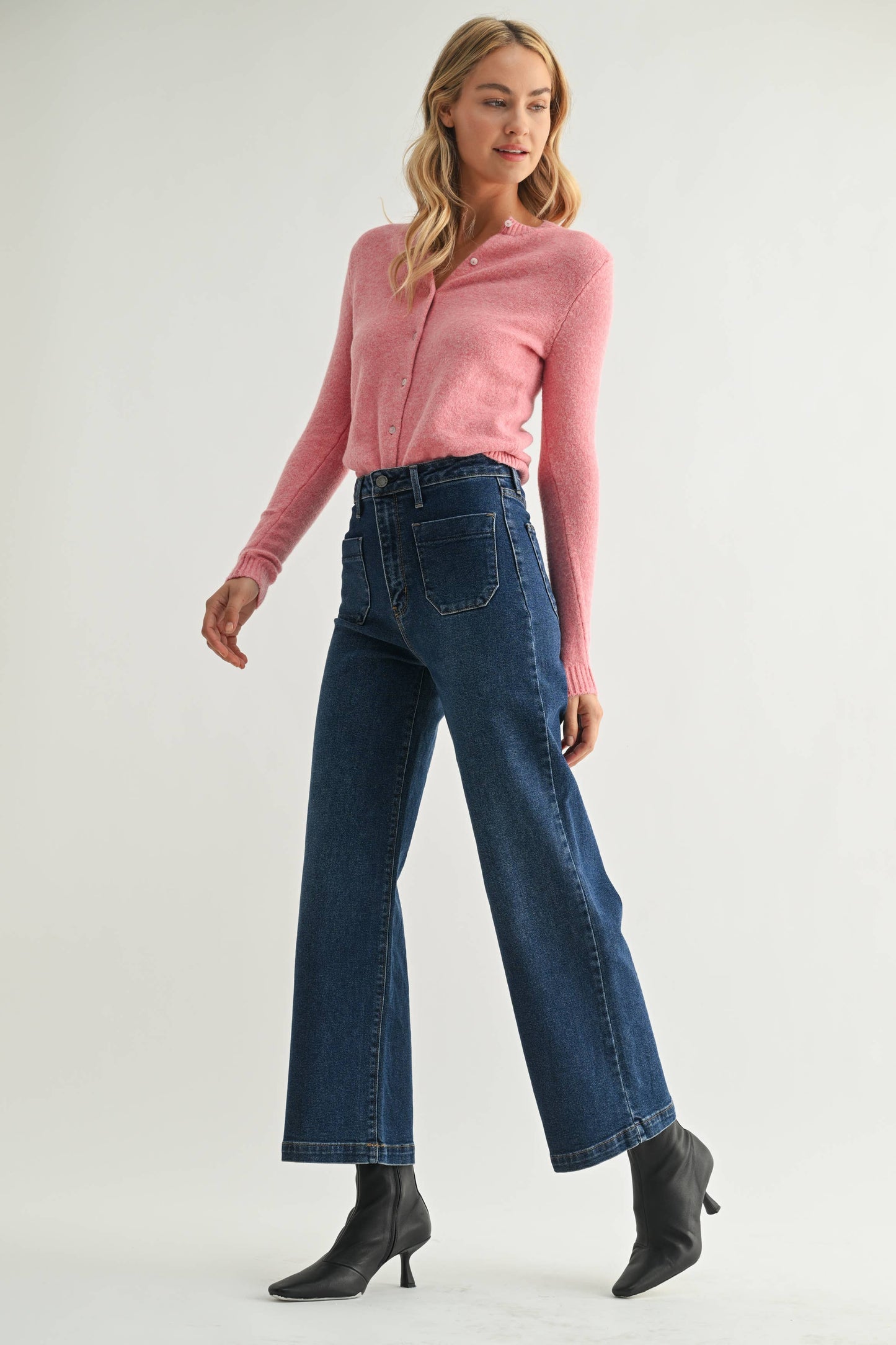 Wide Leg Sailor Jeans