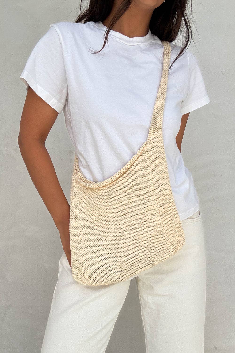 Knitted Shoulder Bag