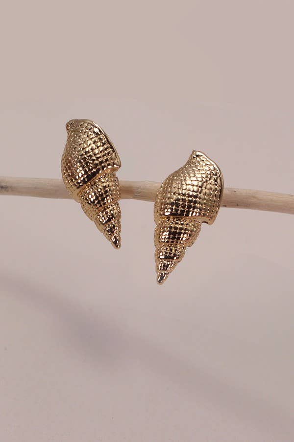 Conch Shell Studs