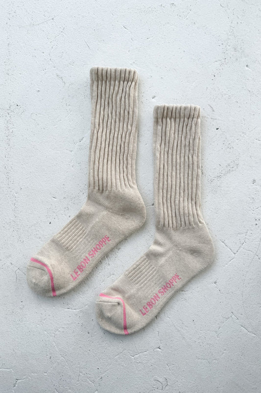 Ballet Socks | Oatmeal