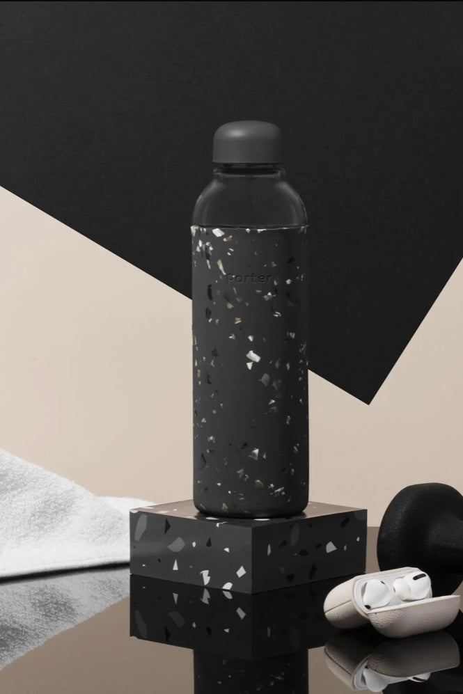 Porter Water Bottle  Charcoal — w&p — Darcy Apparel
