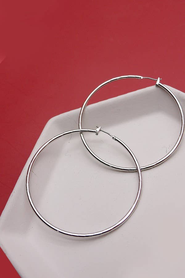 Simple Hoop Earrings