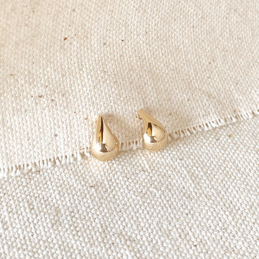 Teardrop Stud Earrings