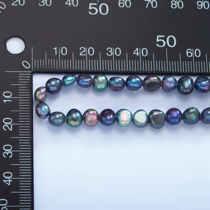 Blue Freshwater Pearl Necklace