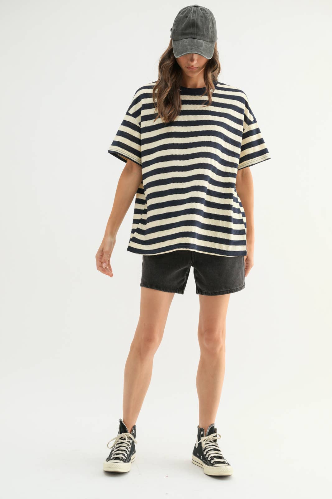 Ollie Oversized Stripe Top