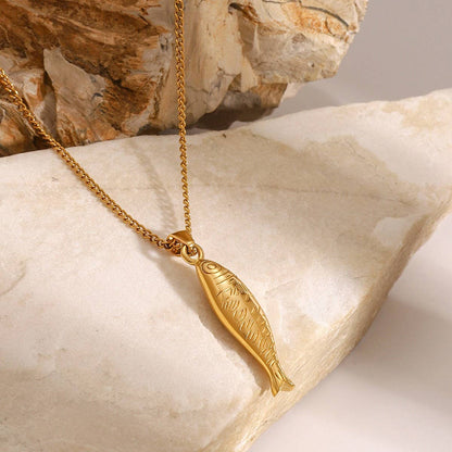 Fish Charm Necklace