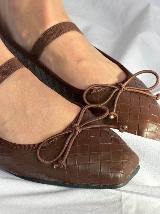 Claire Woven Ballet Flat