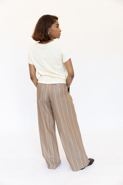 Donni Stripe Pop Pant