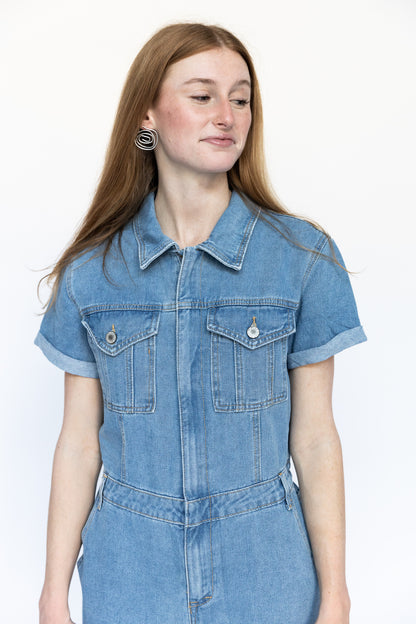 Dalia Denim Jumpsuit