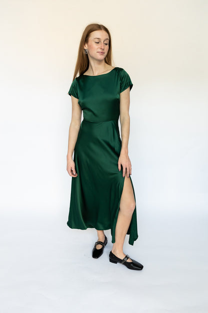 Cara Satin Dress