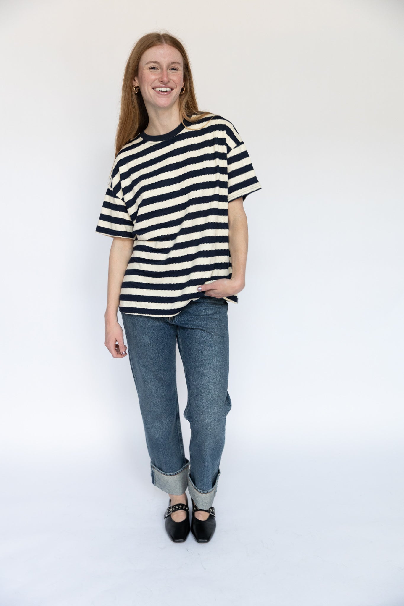 Ollie Oversized Stripe Top