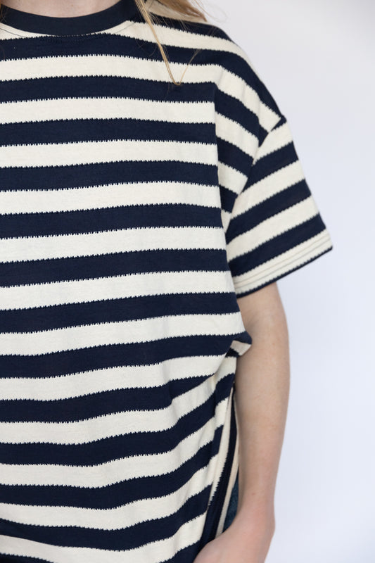 Ollie Oversized Stripe Top