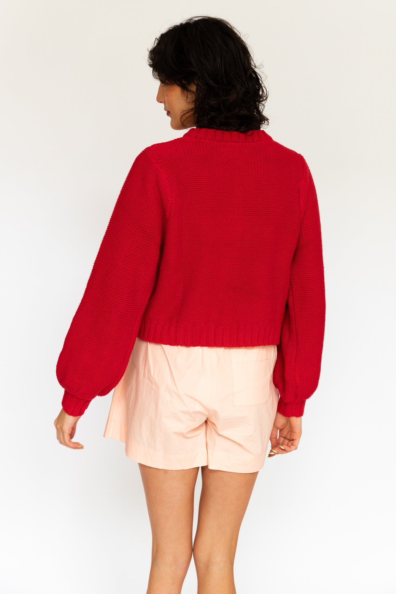 Emma Cardigan | Cherry Red