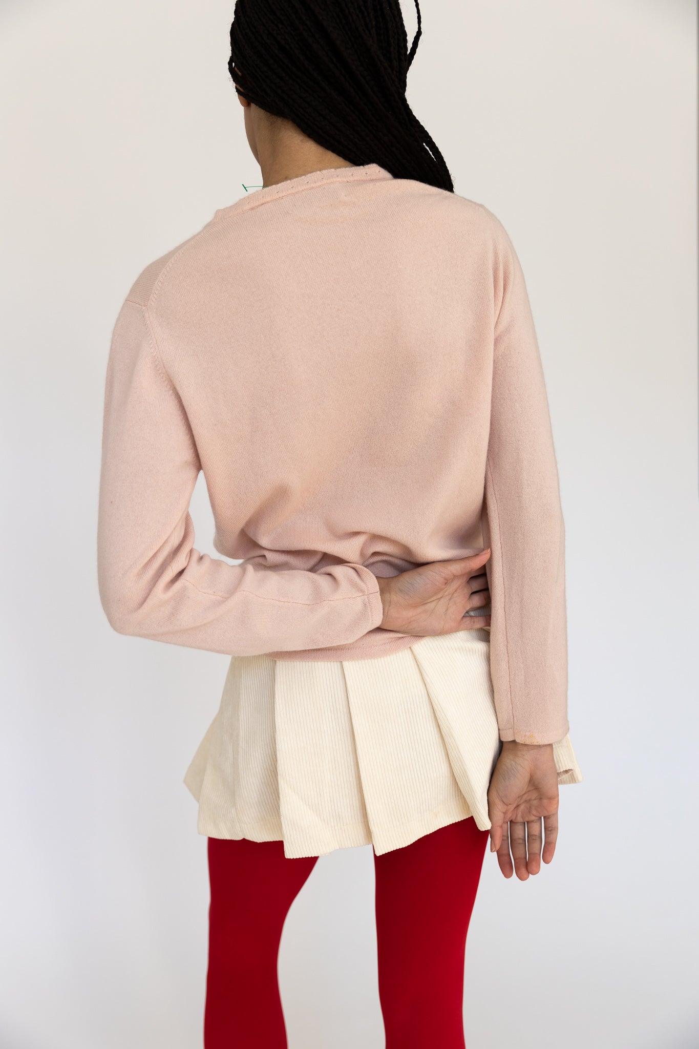 Baby Pink Vintage Sweater