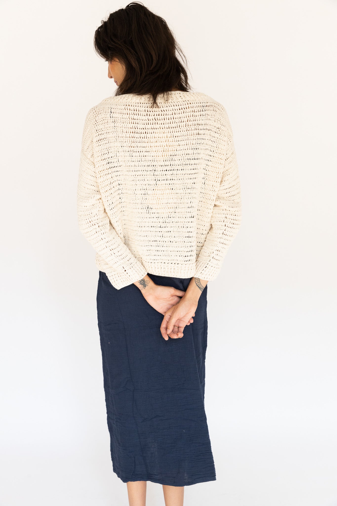 Nora Crochet Cardigan by Honest Cotton