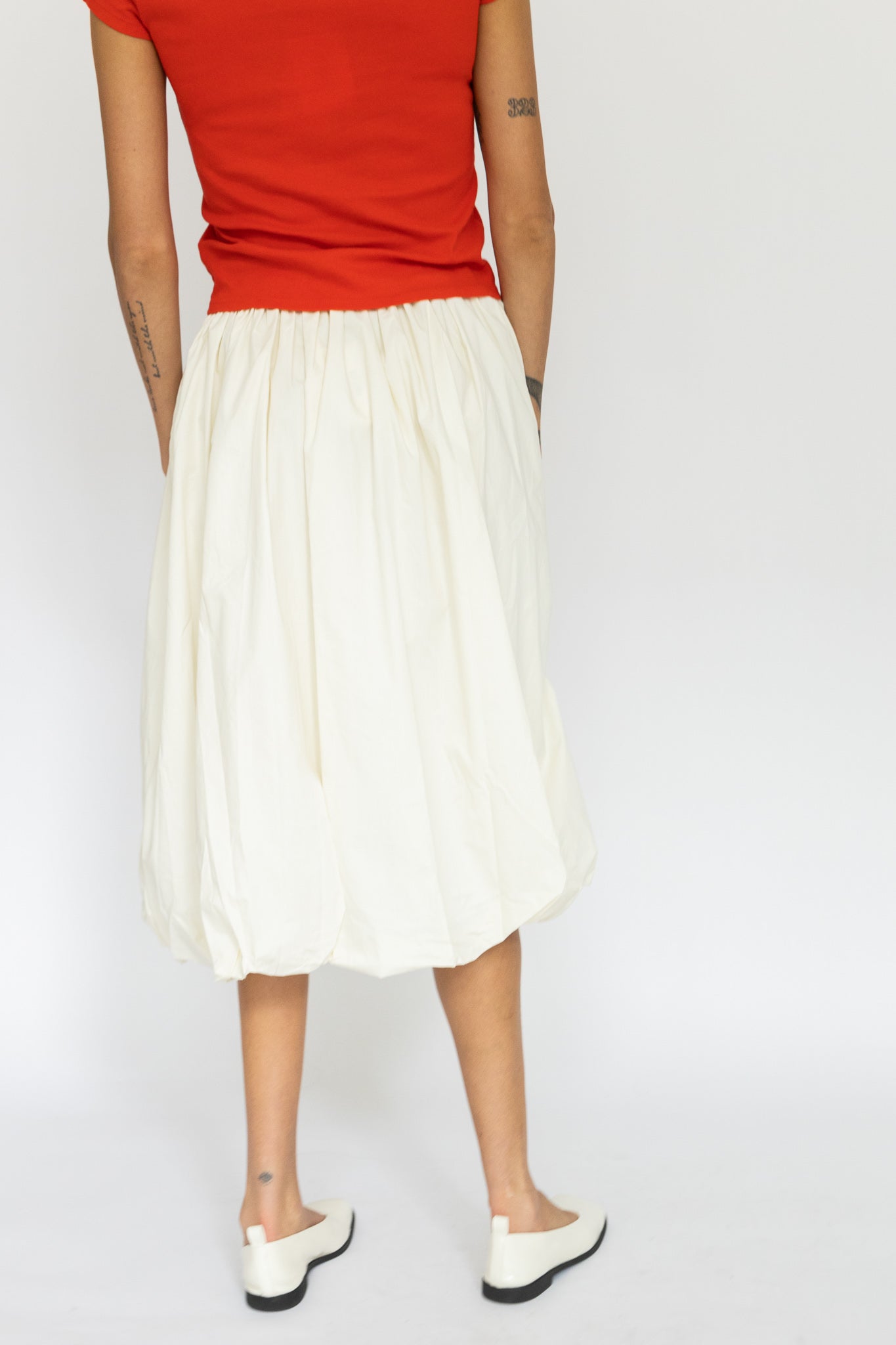 Bella Bubble Skirt | Cream