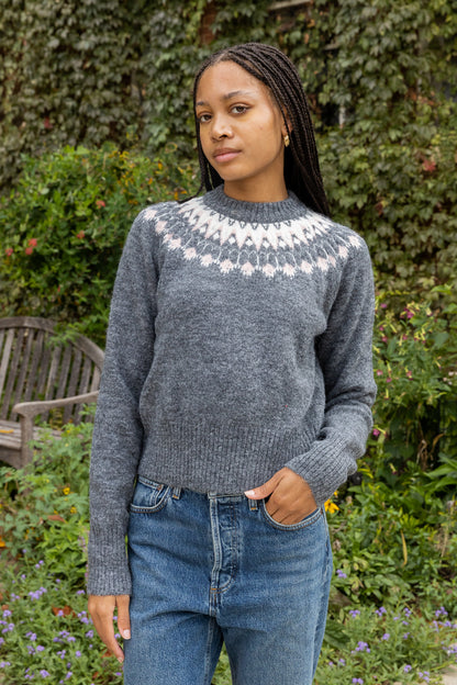 Fair Isle Knit Sweater